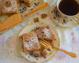A picture of step 4 of Apple and walnut slice.