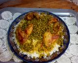 صورة لخطوة 1 من وصفة رز بمرق الجلبانة (بازيلا)