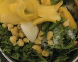 A picture of step 2 of Coriander Chutney.