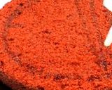 A picture of step 6 of Red velvet cake.