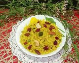 A picture of step 4 of Cranberry Kanda Poha / Flattened Rice.