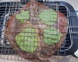 Hình bước làm 2 của món Cá đuối nướng