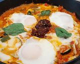 Foto langkah ke 4 dari resep Egg in Hell / Telur asam pedas / 에그인헬 (Tren Korea).