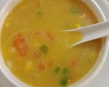 વેજ. સ્વીટ કોર્ન સૂપ (Veg.Sweet Corn Soup Recipe In Gujarati) રેસીપી સ્ટેપ4ફોટો
