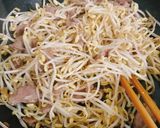 Hình bước làm 3 của món Thịt bò xào giá