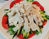 Foto langkah ke 4 dari resep Bangbangji - Salad Daging Ayam dressing sesame.