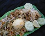 A picture of step 4 of Mutton biryani.
