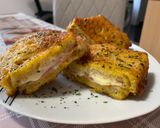 Töltött bundás kenyér🥪 recept fázis 3 fotója