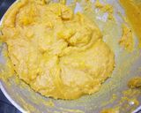 A picture of step 5 of Mango Besan Burfi.