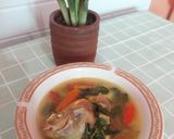 Foto langkah ke 6 dari resep Sop ikan nila merah kemangi.
