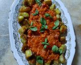 Une image de l'étape 9 de Dés d'aubergines frites en sauce tomate 🍆🍅🌱.