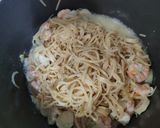 Foto langkah ke 3 dari resep Keto Creamy Alfredo.