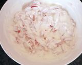 Une image de l'étape 1 de Bruschettas maroilles / bruschettas lardons crème gruyère 😋.