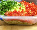 Színes nyári csirketál recept fázis 5 fotója