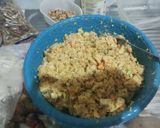 Foto langkah ke 3 dari resep Botok tahu tempe jamur plus teri.
