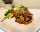 รูปขั้นตอนการทำที่ 4 ของ Thai spicy milky mushroom salad