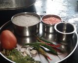 A picture of step 1 of Dal khichdi.