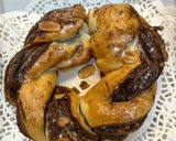Foto del paso 8 de la receta: Trenza de hojaldre, Nutella/Nocilla y almendras en Airfryer Cosori