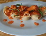 Foto del paso 1 de la receta: Caracolas o lumaconi gigantes rellenas de carne y sobrasada con salsa de piquillos
