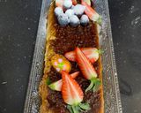 A picture of step 5 of Torrijas Flan.