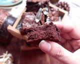 A picture of step 8 of Biscoff Brownies.