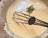 A picture of step 1 of Stuffed besan chilla.