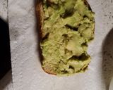 A picture of step 2 of Avocado Breakfast Toast.
