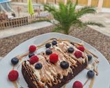 Foto del paso 3 de la receta Bizcocho de plátano 🍌 y chocolate 🍫, sin harina