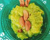A picture of step 3 of Lauki ka halwa.