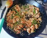A picture of step 2 of Chicken Paella.