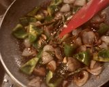 A picture of step 3 of Chilli Paneer.