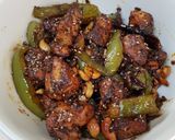 A picture of step 7 of Dragon chicken.