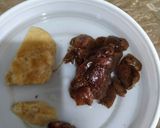 A picture of step 3 of Memoni Aloo Choley.