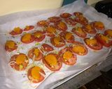 A picture of step 4 of Mini Meatballs w/ Mandarin Orange Garlic Tomatoes.