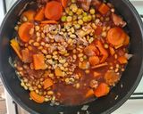 Foto del paso 2 de la receta: Guiso de porotos de soja 🌱