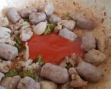 Foto del paso 4 de la receta Arroz con Pincho de Pollo y Salchicha (Arroz de Aprovechamiento)