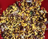 A picture of step 4 of Sprouted Ragi Bhel.