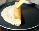 A picture of step 5 of 30 min instant dosa recipe with suji and curd.