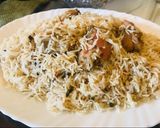 A picture of step 6 of White Chicken Pulao.