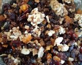 A picture of step 3 of Christmas pudding.