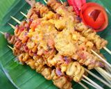 Foto langkah ke 5 dari resep Sate Komoh Usus Ayam.