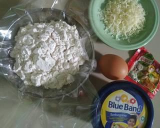 Cendol Keju/Telur Gabus - Step 1