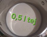 Tejbegríz gombóc 🥛🥚🥛🍊🫐(aszalt vörös áfonyával) recept fázis 1 fotója