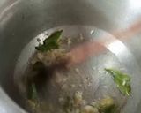 A picture of step 3 of Chicken 65 with sauce/Gravy.