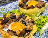 Foto del paso 6 de la receta: Cuencos de huevos de codorniz