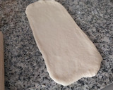 Foto del paso 7 de la receta: Coca trenza de yogurt con crema de limón y almendras