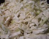 A picture of step 3 of Fried Buttermilk Slaw.