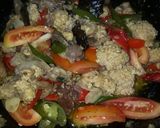 Foto langkah ke 14 dari resep Oseng Jeroan & Telur Ikan Gabus (Haruan) #Dandelion.