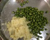 A picture of step 1 of Crispy Peas Cutlet.