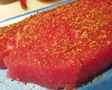 A picture of step 1 of Kickin' Tuna Steak.